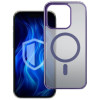Θήκη smartphone 3MK Frosty MagCase MagSafe για Apple iPhone 13 Pro, μωβ