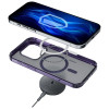 Θήκη smartphone 3MK Frosty MagCase MagSafe για Apple iPhone 13 Pro, μωβ