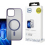Θήκη smartphone 3MK Frosty MagCase MagSafe για Apple iPhone 15 Plus, μωβ