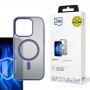 Θήκη smartphone 3MK Frosty MagCase MagSafe για Apple iPhone 16 Pro Max, μωβ