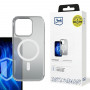 Θήκη smartphone 3MK Frosty MagCase MagSafe για Apple iPhone 15 Pro Max, λευκή