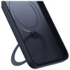 Θήκη 3MK Smoke Case Mag&Stand για Apple iPhone 16 Pro Max, πολυανθρακικό, μαύρη