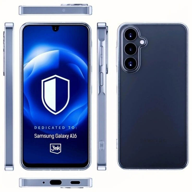 Θήκη 3MK Clear Case για Samsung Galaxy A16, διαφανής