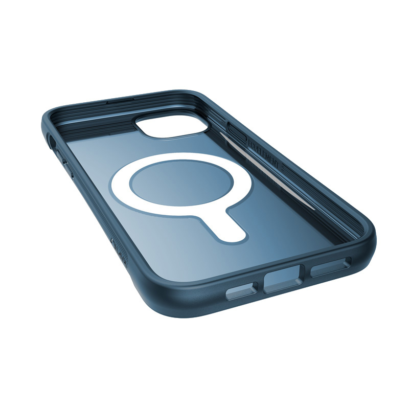 Θήκη X-Doria Raptic Clutch MagSafe για Apple iPhone 14 Plus / 15 Plus, Marine Blue