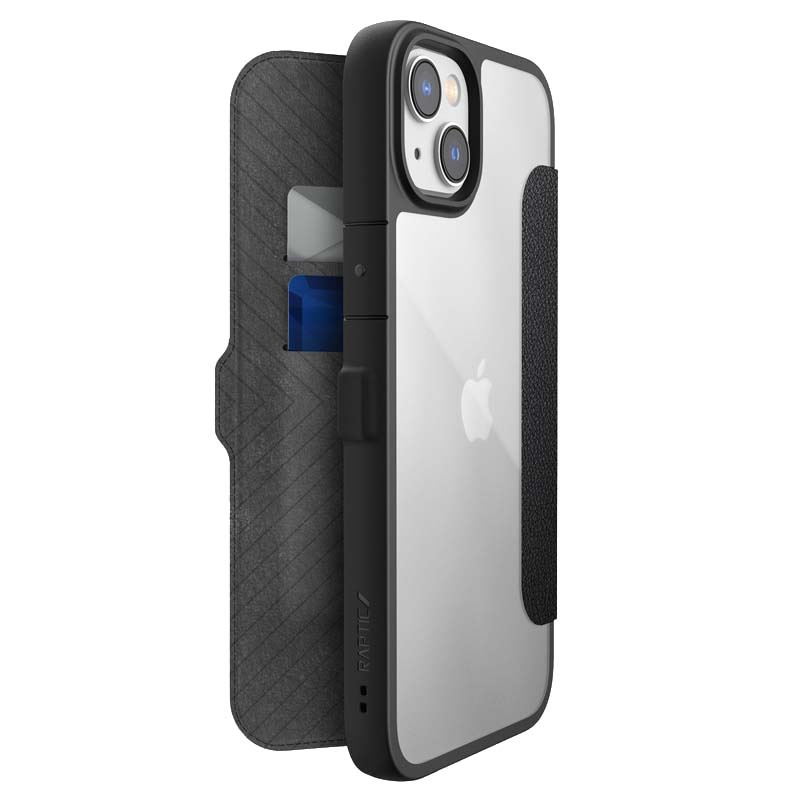 Θήκη X-Doria Raptic Urban Folio για Apple iPhone 14 Plus / 15 Plus, μαύρη