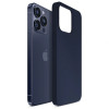 Θήκη σιλικόνης 3MK για Apple iPhone 16 Pro Max, μπλε ναυτικό