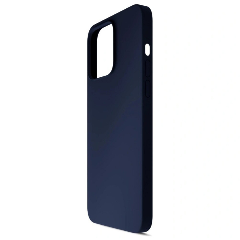 Θήκη σιλικόνης 3MK για Apple iPhone 16 Pro Max, μπλε ναυτικό