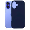 Θήκη σιλικόνης 3MK για Apple iPhone 16 Plus, μπλε ναυτικό