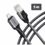 Goobay Προσαρμογέας Ethernet Gigabit USB-C AXAGON ADE-CM50 με ενσωματωμένο καλώδιο CAT6 5 m, RJ-45