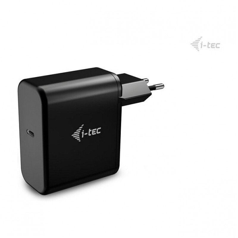 i-tec Φορτιστής USB-C GaN 100 W, PD 3.0, 1x USB-C, Μαύρος