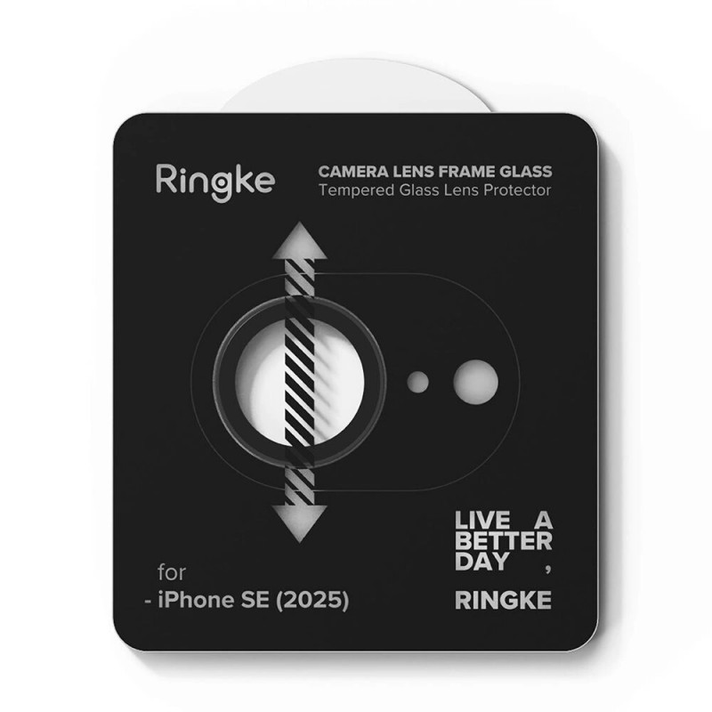 Ringke Προστατευτικό Σκελετού Κάμερας για Apple iPhone 17e / 16e, Μαύρο (2 τεμ.)