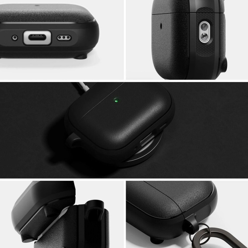 Θήκη Ringke Onyx Magnetic MagSafe για Apple AirPods Pro 3, μαύρη
