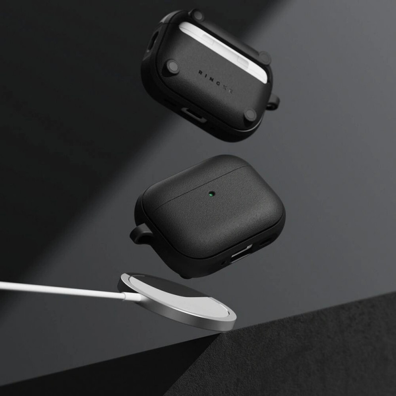 Θήκη Ringke Onyx Magnetic MagSafe για Apple AirPods Pro 3, μαύρη