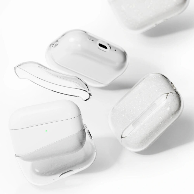 Θήκη Ringke Air για Apple AirPods Pro 3, Διαφανής με Γκλίτερ
