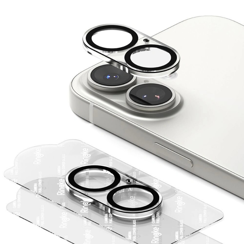 Ringke Πλήρης Προστατευτική Κάλυψη Κάμερας για Apple iPhone 17, Μαύρο (2 τεμ.)