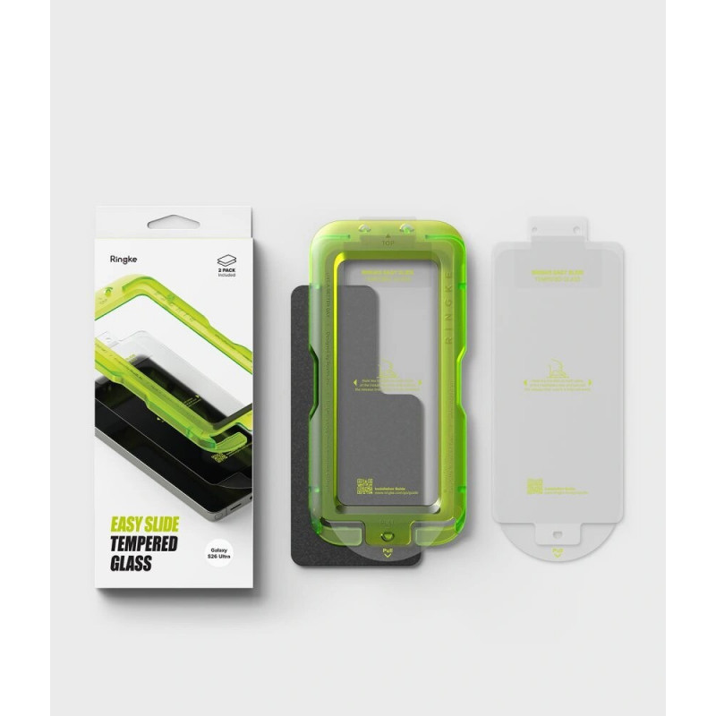 Ringke Easy Slide Ανθεκτικό Γυαλί για Samsung Galaxy S26 Ultra, Διαφανές (2 τεμ.)