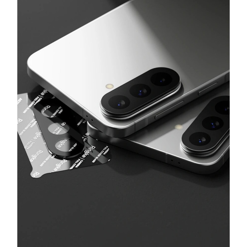 Ringke Πλήρης κάλυψη κάμερας για Samsung Galaxy A37 / A57 5G, μαύρο (2 τεμ.)