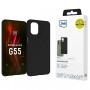 Θήκη smartphone 3mk Matt Case για Motorola Moto G55 5G, μαύρη