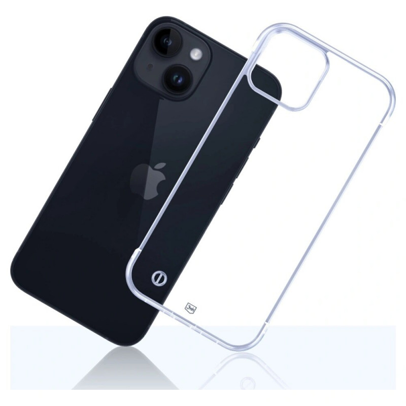 Θήκη smartphone 3mk Just20g Clear Case Apple iPhone 15 Plus, διαφανής