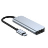 Tech-Protect V2 4-in-1 USB-C hub, γκρι