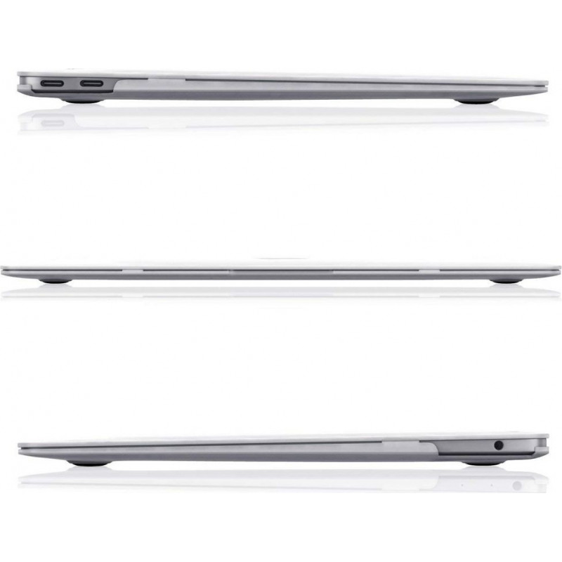 Θήκη Tech-Protect SmartShell για Apple MacBook Air 13 2022-2024, μαύρη ματ