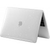 Θήκη Tech-Protect SmartShell για Apple MacBook Air 13 2022-2024, διαφανής με glitter
