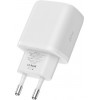 Tech-Protect C20W φορτιστής τοίχου 2 θυρών, USB-C PD 20W και USB-A QC 3.0, λευκός