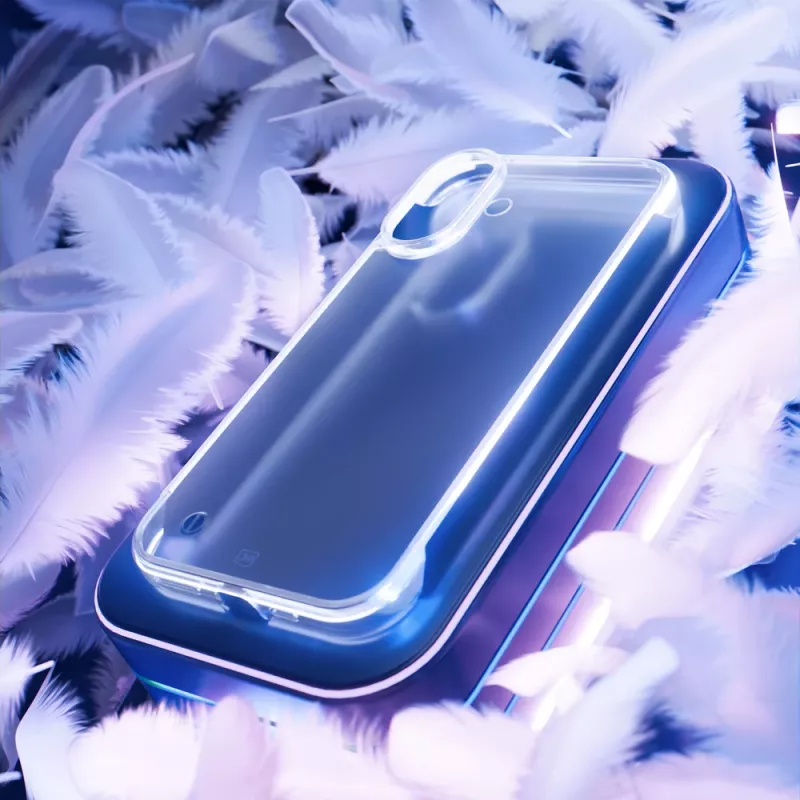 Θήκη smartphone 3mk Just20g Clear Case για Apple iPhone 16, διαφανής