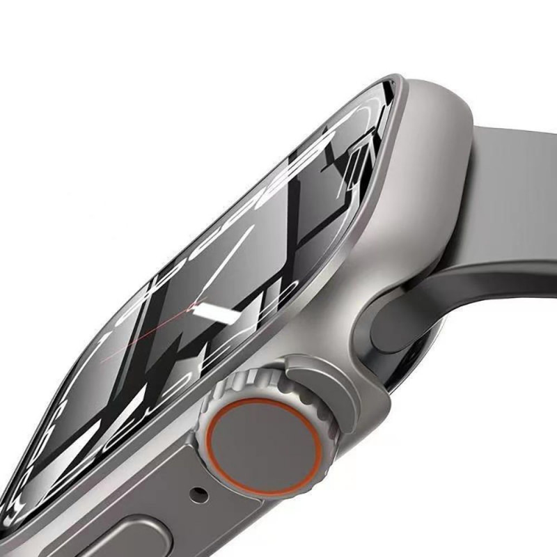 Θήκη Tech-Protect Defense360 για Apple Watch 4/5/6/7/8/9/SE 44/45 mm, μαύρη/πορτοκαλί