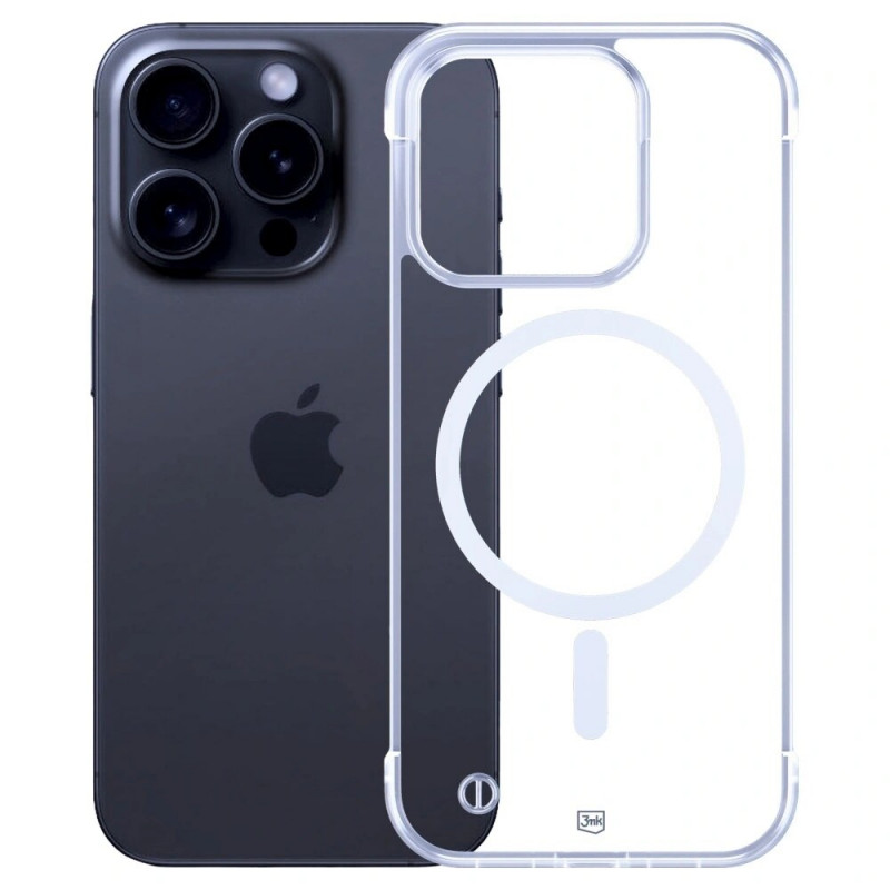 Θήκη smartphone 3mk Just20g MagCase για Apple iPhone 14 Pro Max, διαφανής
