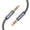 Καλώδιο Tech-Protect UltraBoost 3.5 mm mini jack σε 3.5 mm mini jack, 1.5 m, μαύρο