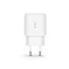 Tech-Protect C20W φορτιστής τοίχου 2 θυρών PD 20W QC 3.0 με καλώδιο USB-C, λευκός