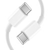 Tech-Protect C20W φορτιστής τοίχου 2 θυρών PD 20W QC 3.0 με καλώδιο USB-C, λευκός