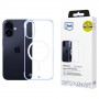Θήκη smartphone 3mk Just20g MagCase Apple iPhone 16, διαφανής