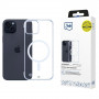 Θήκη smartphone 3mk Just20g MagCase για Apple iPhone 15 Plus, διαφανής