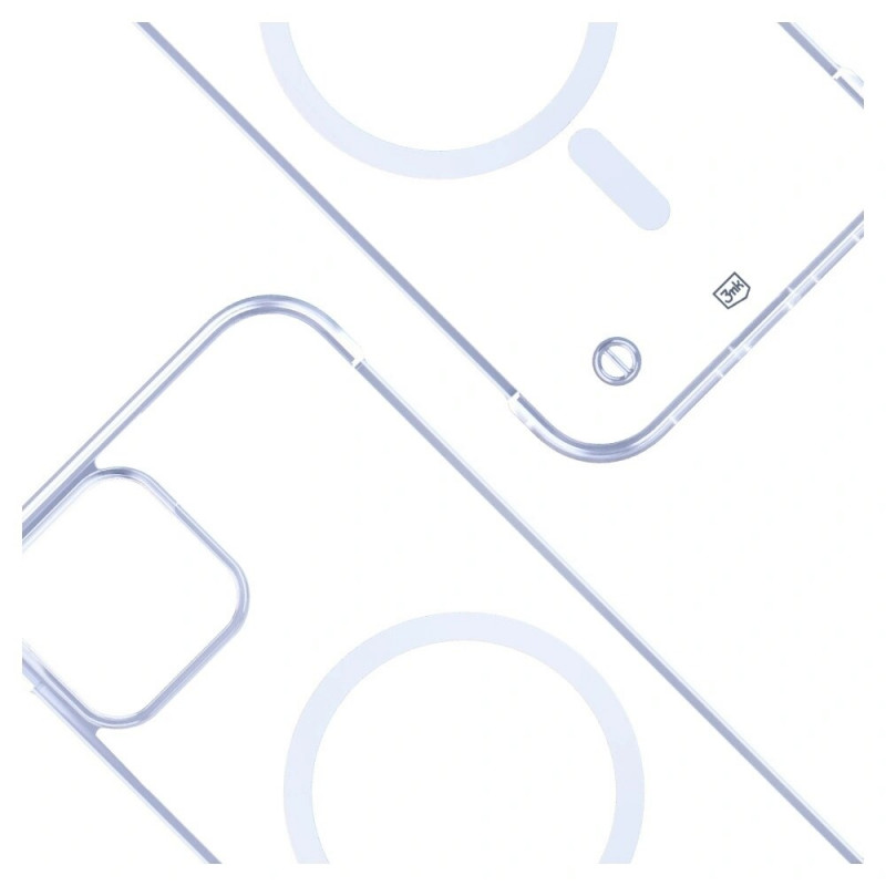 Θήκη smartphone 3mk Just20g MagCase για Apple iPhone 15 Plus, διαφανής