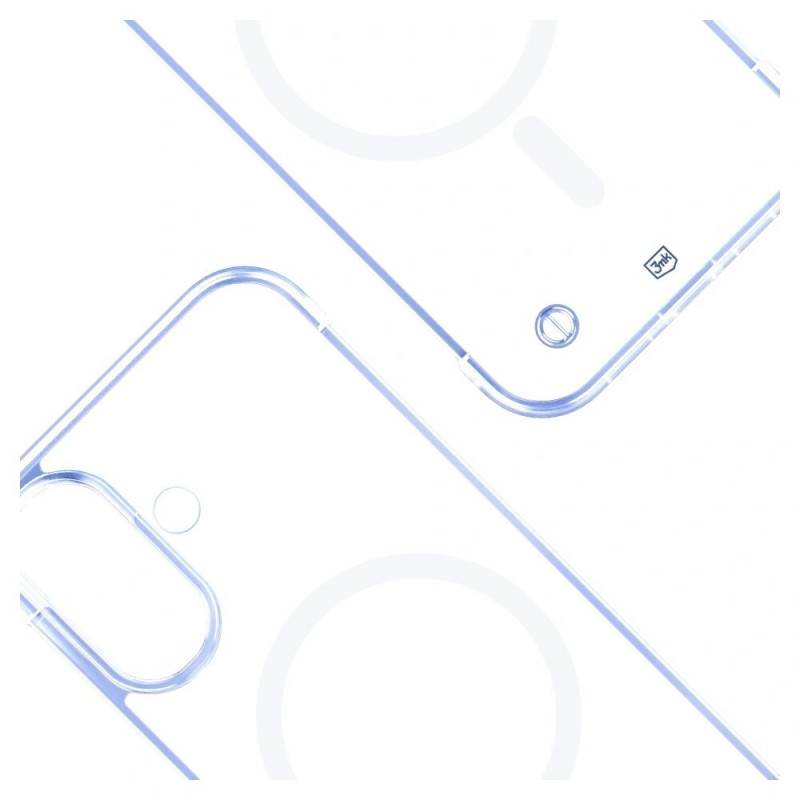 Θήκη smartphone 3mk Just20g MagCase για Apple iPhone 16 Plus, διαφανής