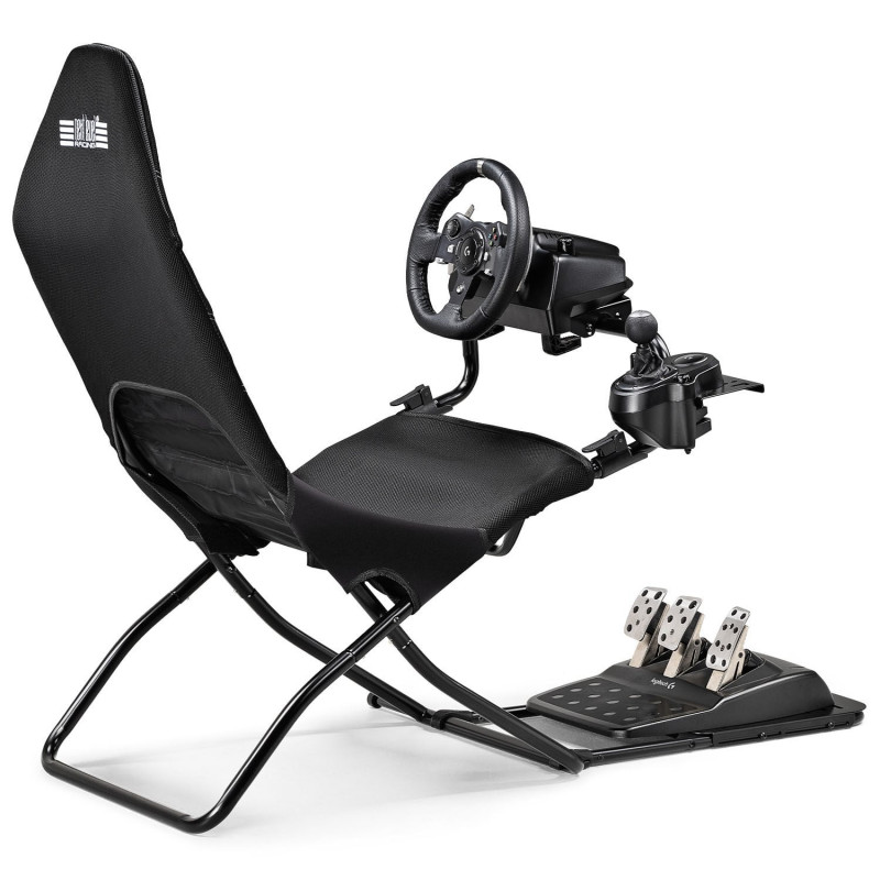 Next Level Racing GTLite Air πτυσσόμενο cockpit αγώνων, πλέγμα SIMAERO, μαύρο