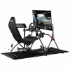 Next Level Racing GTLite Air πτυσσόμενο cockpit αγώνων, πλέγμα SIMAERO, μαύρο