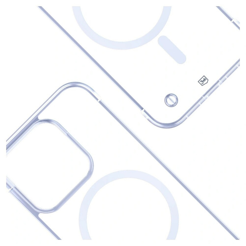 Θήκη smartphone 3mk Just20g MagCase Apple iPhone 16 Pro Max, διαφανής