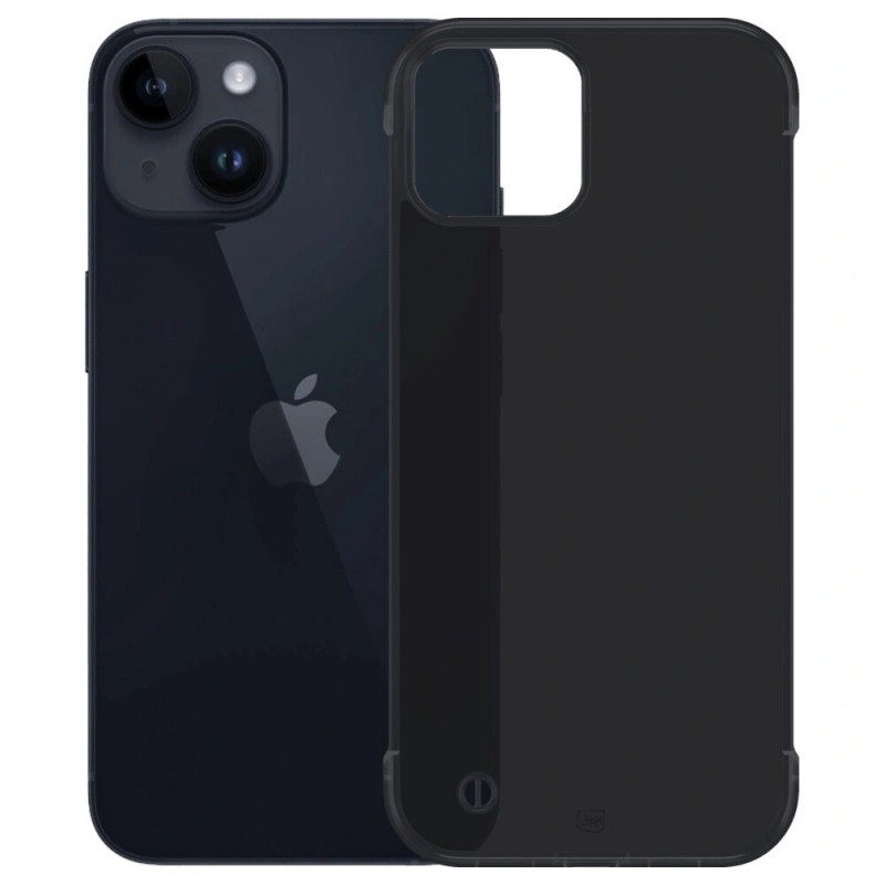 Θήκη smartphone 3mk Just20g Matt Case Apple iPhone 15 Plus, μαύρη ματ