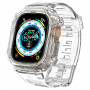Θήκη με λουρί Spigen Rugged Armor Pro για Apple Watch Ultra 49 mm, Crystal Clear