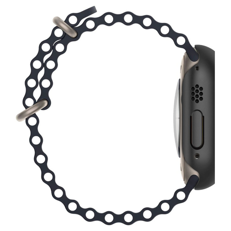 Θήκη Spigen Thin Fit για Apple Watch Ultra 1 / 2 / 3 49 mm, μαύρη