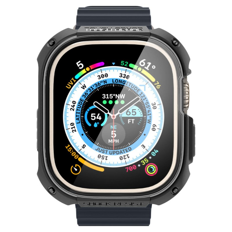 Θήκη Spigen Tough Armor για Apple Watch Ultra 49 mm, Μαύρη