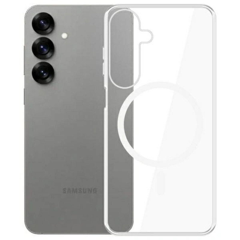 3MK Clear MagCase για Samsung Galaxy S25+, MagSafe, διαφανής