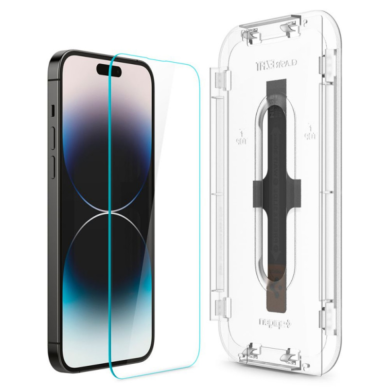 Spigen GLAS.tR EZ Fit Ενισχυμένο Γυαλί για Apple iPhone 14 Pro Max (2 τεμ.)