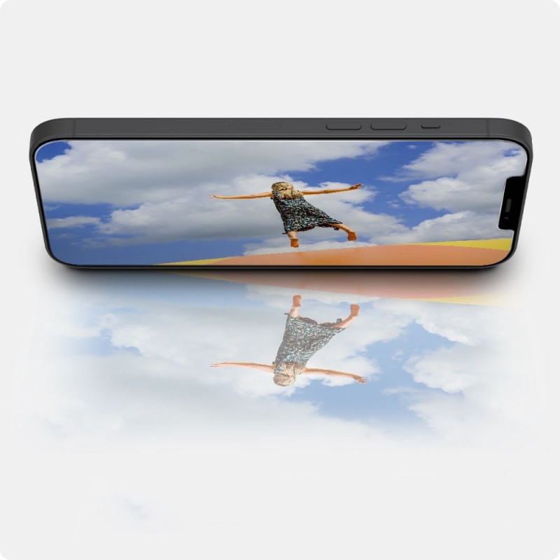 Spigen GLAS.tR EZ Fit Ενισχυμένο Γυαλί για Apple iPhone 12 / 12 Pro (2 τεμ.)