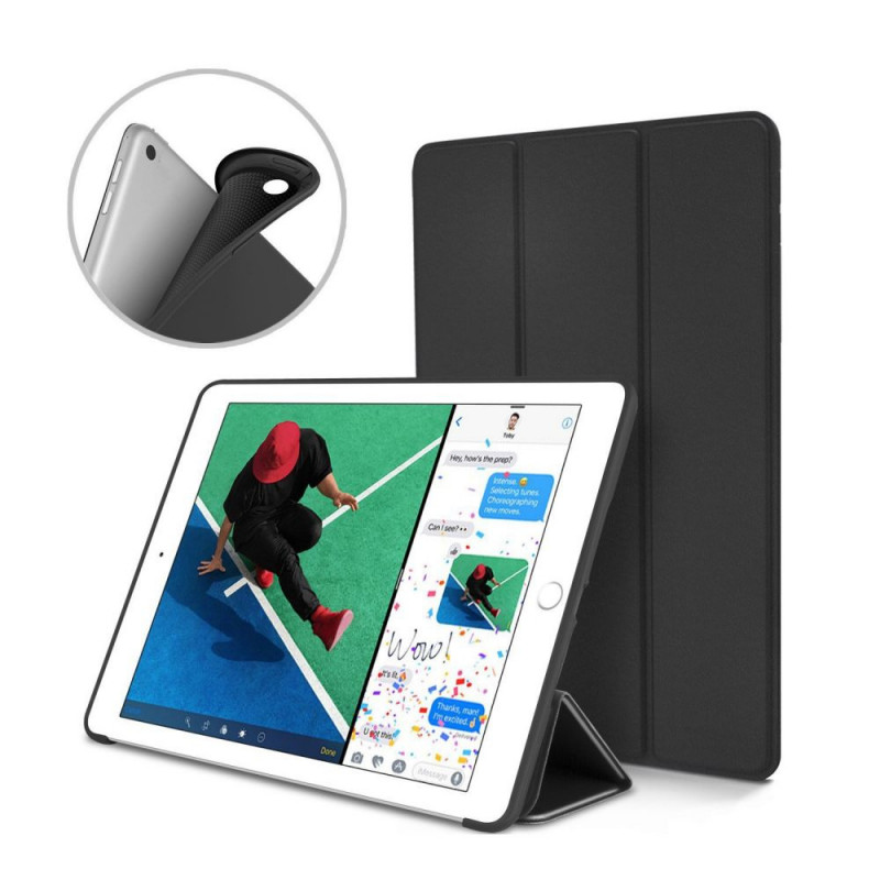 Θήκη Tech-Protect Smartcase THP770BLK για Apple iPad 9.7 (2017/2018, 5ης/6ης γενιάς), μαύρη