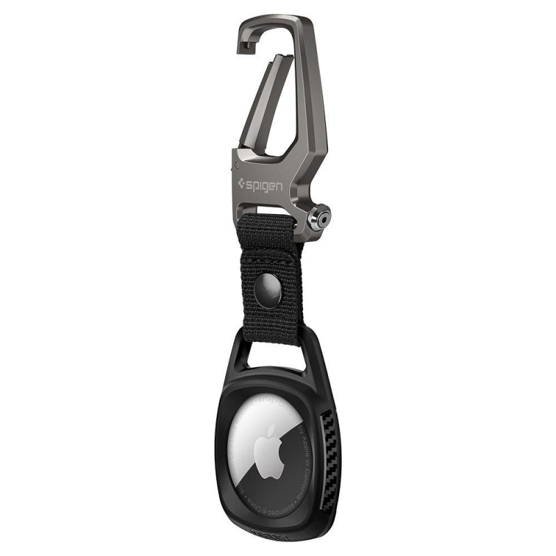 Θήκη Spigen Rugged Armor για Apple AirTag, μαύρο ματ