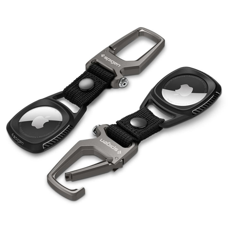 Θήκη Spigen Rugged Armor για Apple AirTag, μαύρο ματ